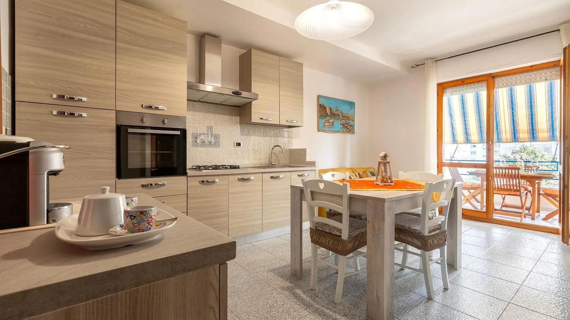 شقة Txa VI - Terrace With Sea View ألغيرو